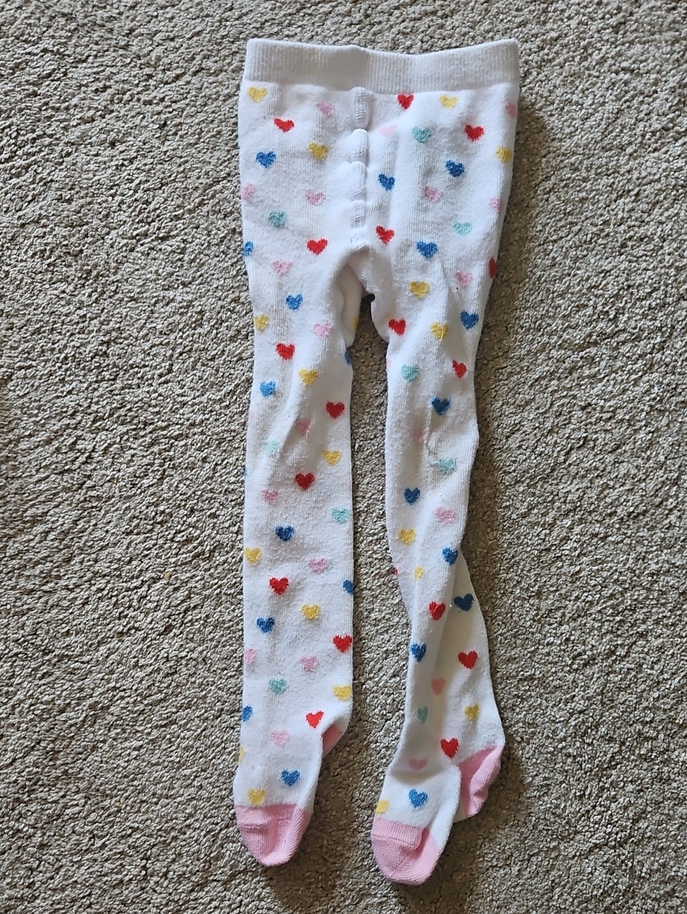 Hanna Andersson Tights, 18-24 Months, Hearts
